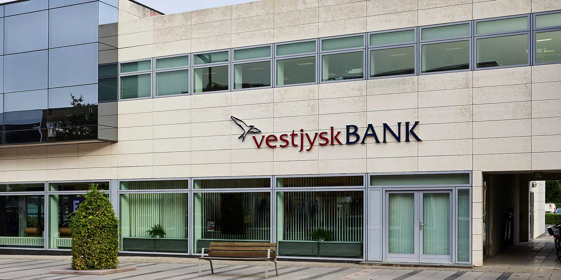 Vestjysk Banks filial i Ikast