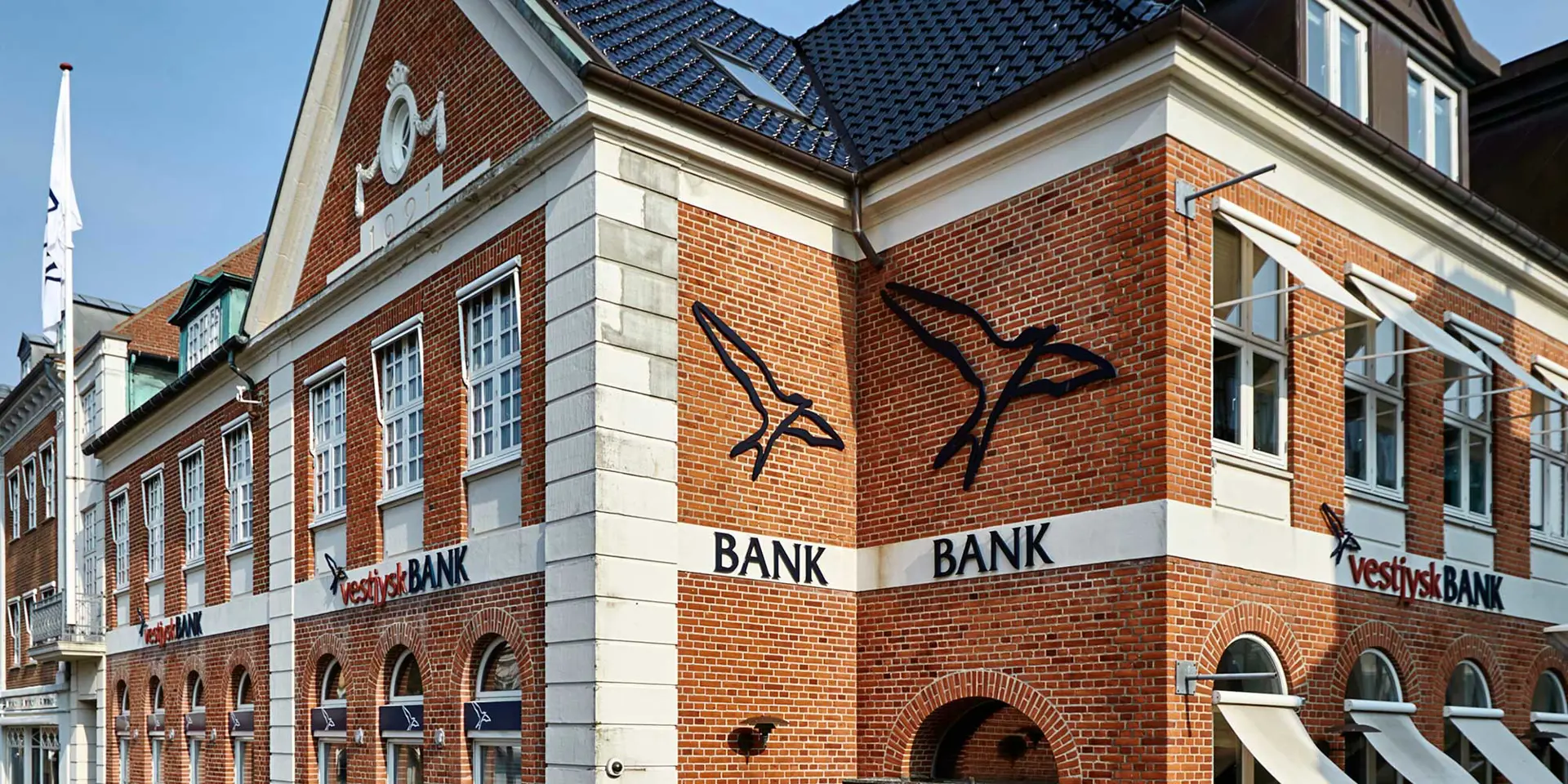 Vestjysk Banks filial i Lemvig