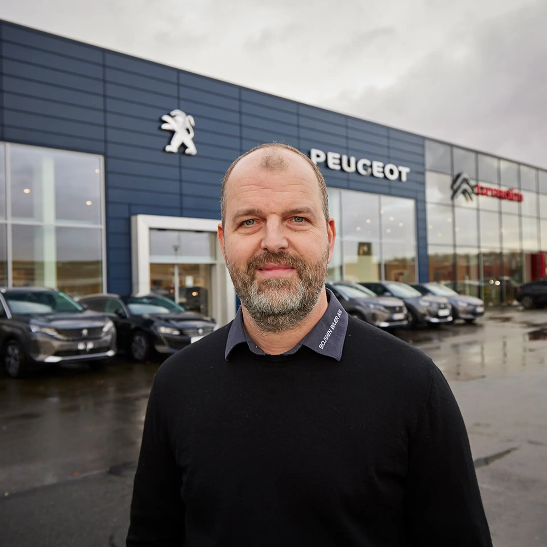 Poul Bojsen fra Bojsen Biler deler sin kundeoplevelse med Vestjysk Bank