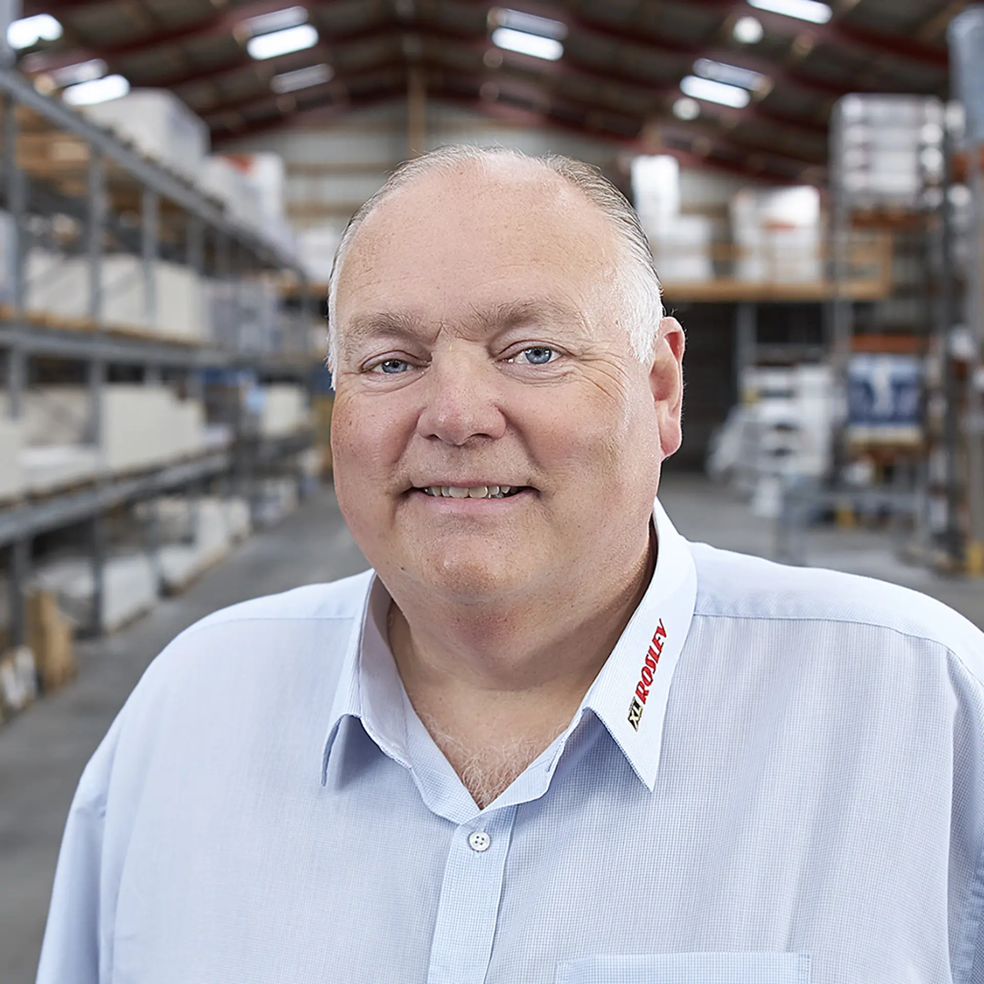 Jørgen Hansen fra Roslev som er erhvervskunde i Vestjysk Bank