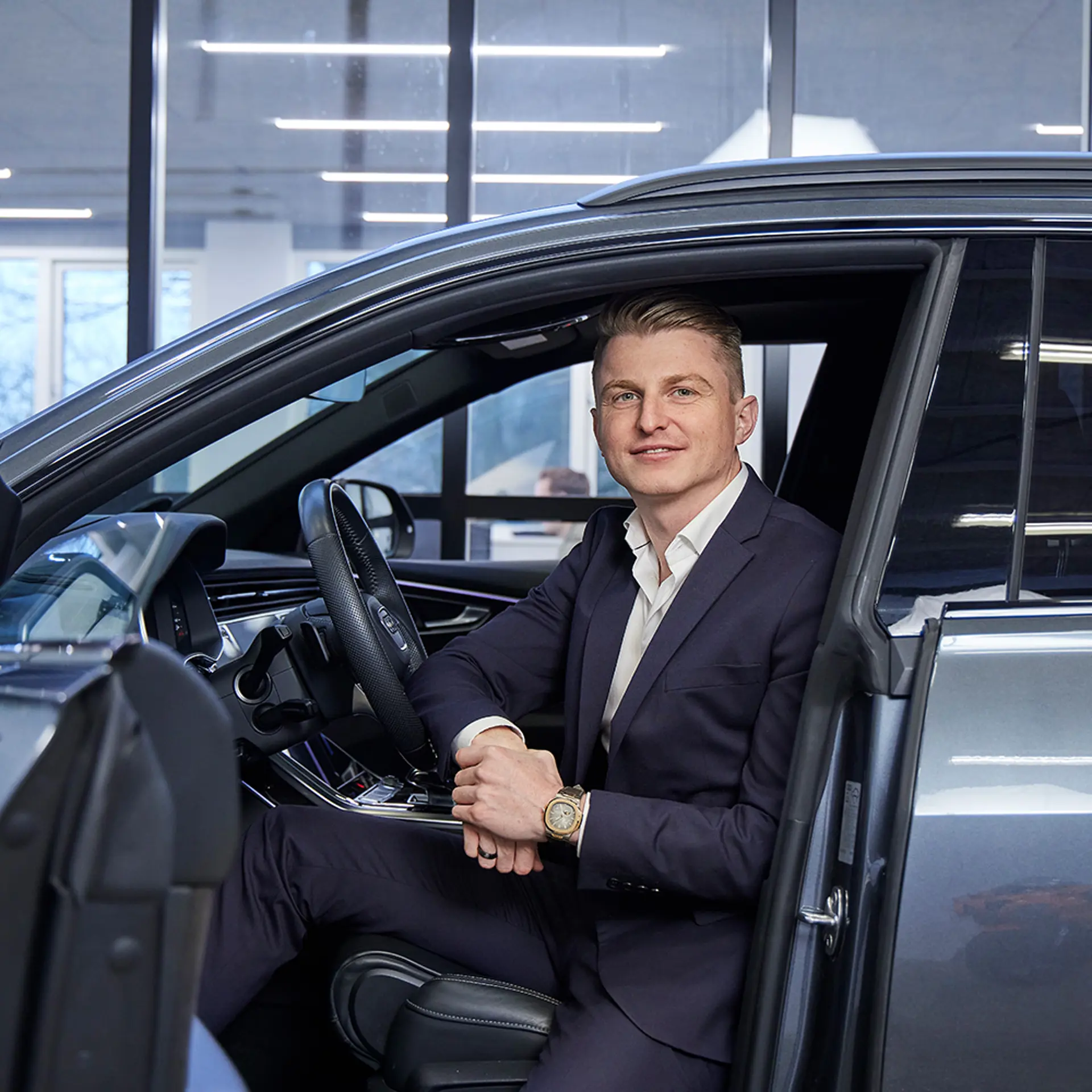Aros Leasing er glade kunde i Vestjysk Bank