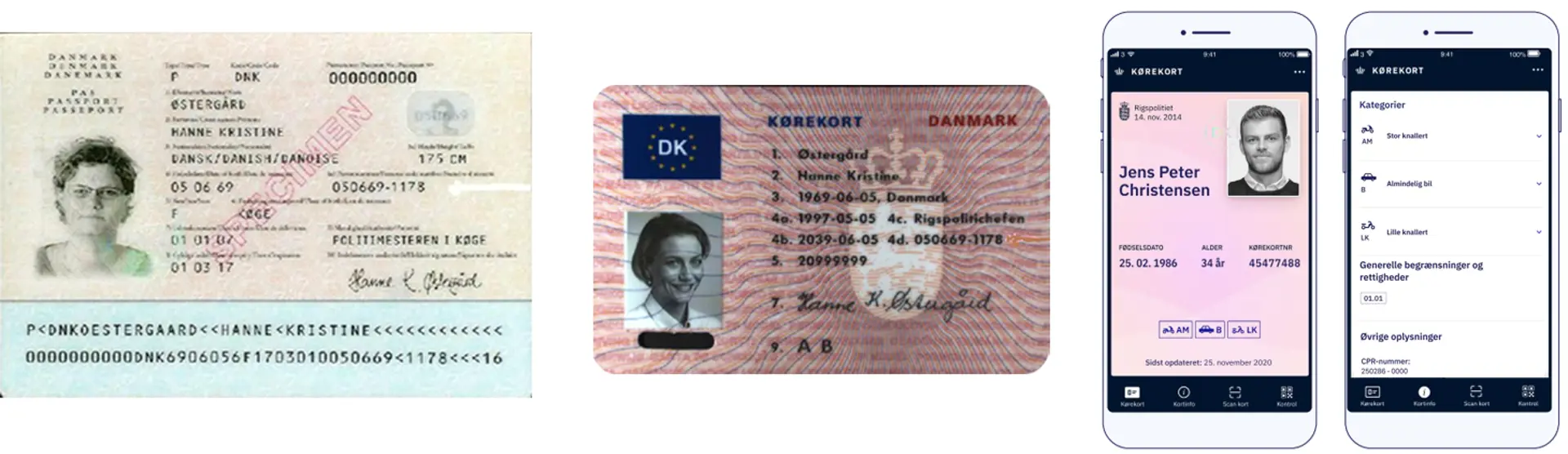 Dansk Pas og kørekort